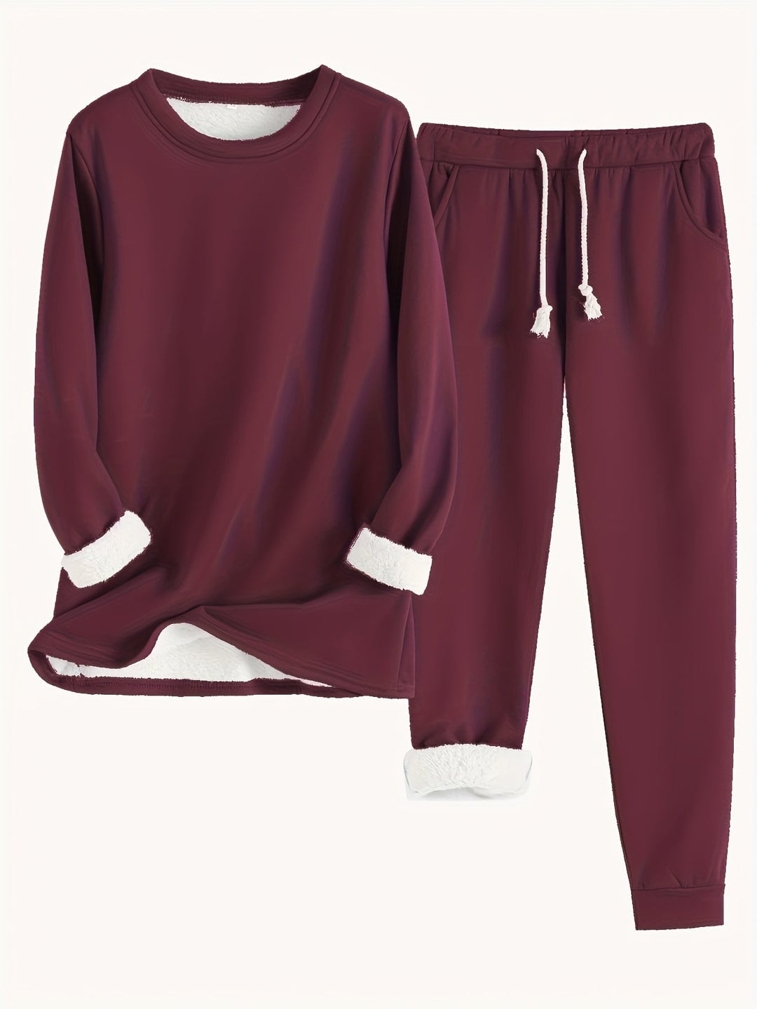 Adelaide Women's Co-ord Set with a Round Neck with a Drawstring, photo 2