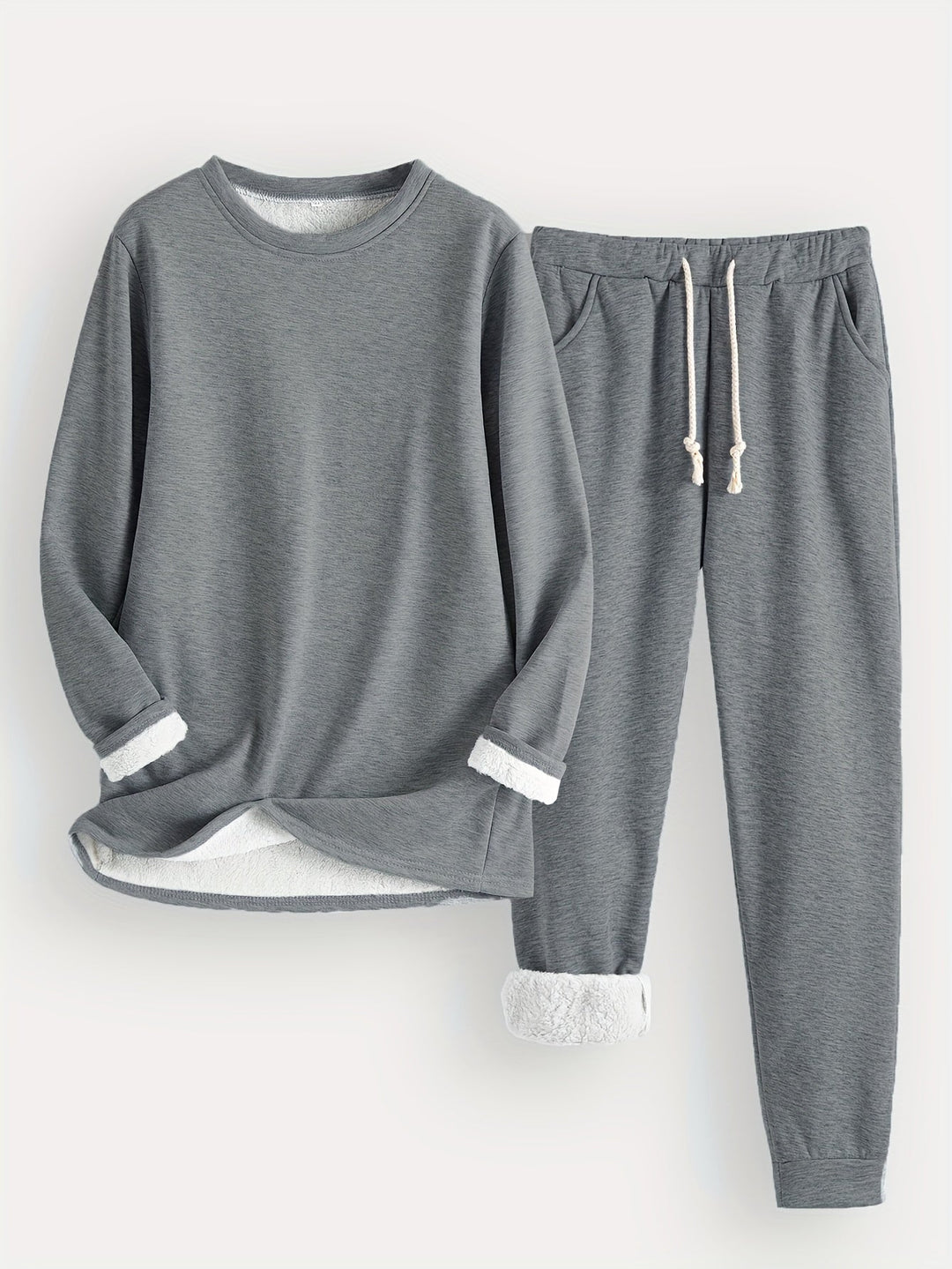 Adelaide Women's Co-ord Set with a Round Neck with a Drawstring, photo 3