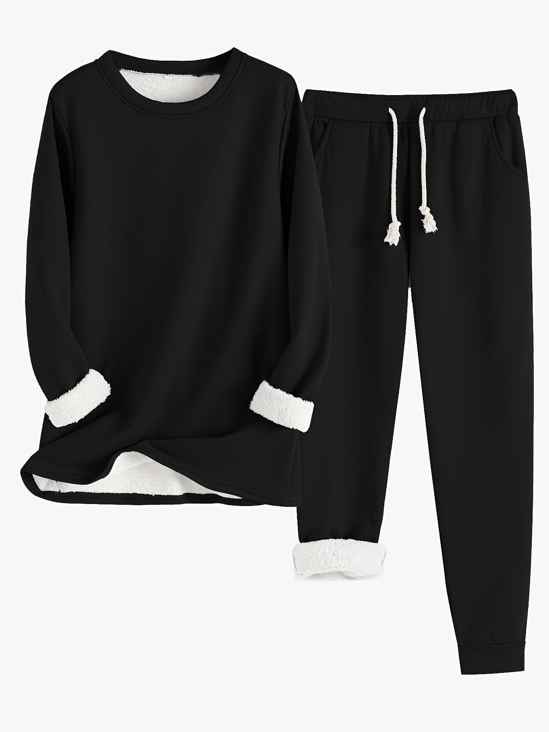 Adelaide Women's Co-ord Set with a Round Neck with a Drawstring, photo 4
