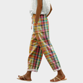 Alexandra Women's Trousers with a Check Pattern, photo 1