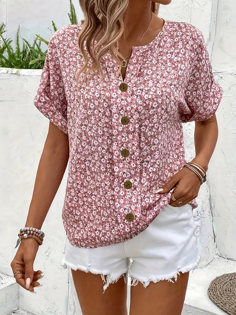Alexis Women's Blouse with a Floral Print, photo 3