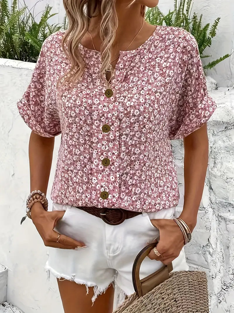 Alexis Women's Blouse with a Floral Print, photo 4