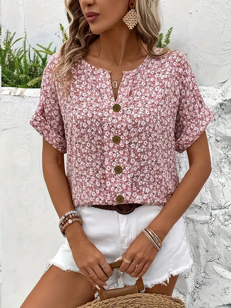 Alexis Women's Blouse with a Floral Print, photo 5