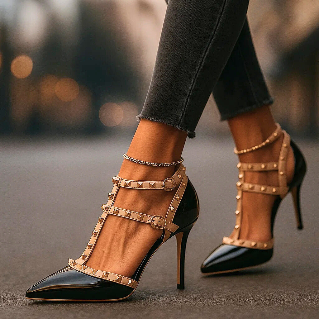 Arlette Women's Pumps with Studded Straps, photo 3