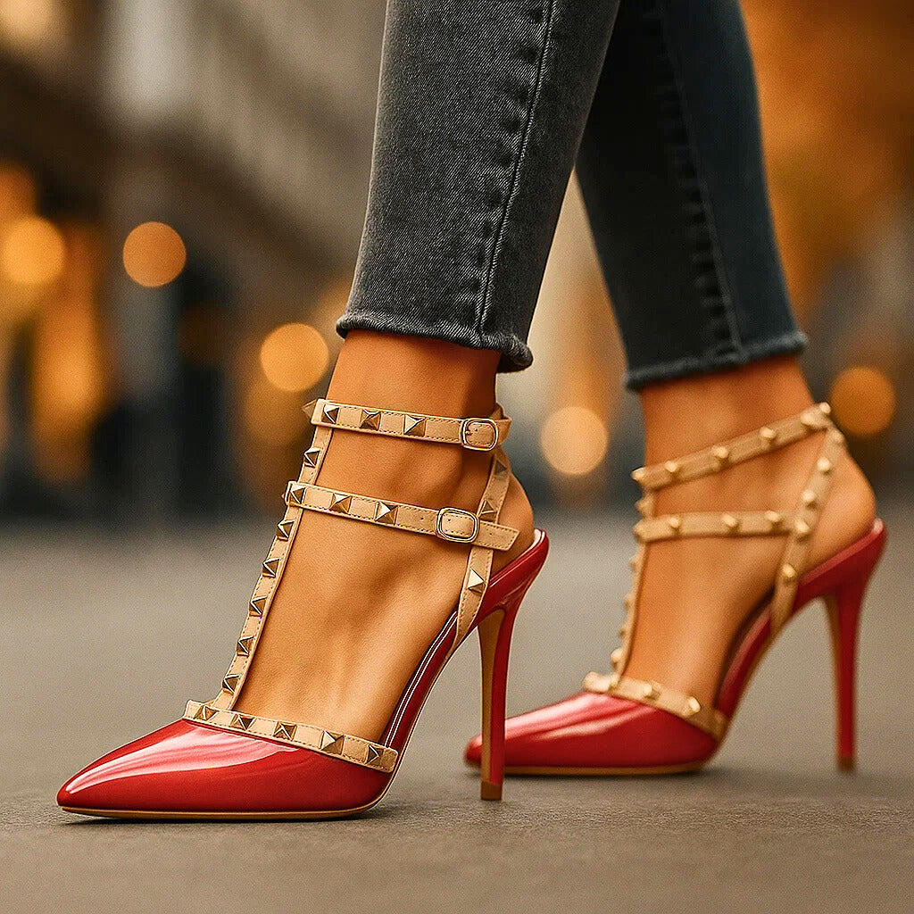 Arlette Women's Pumps with Studded Straps, photo 5