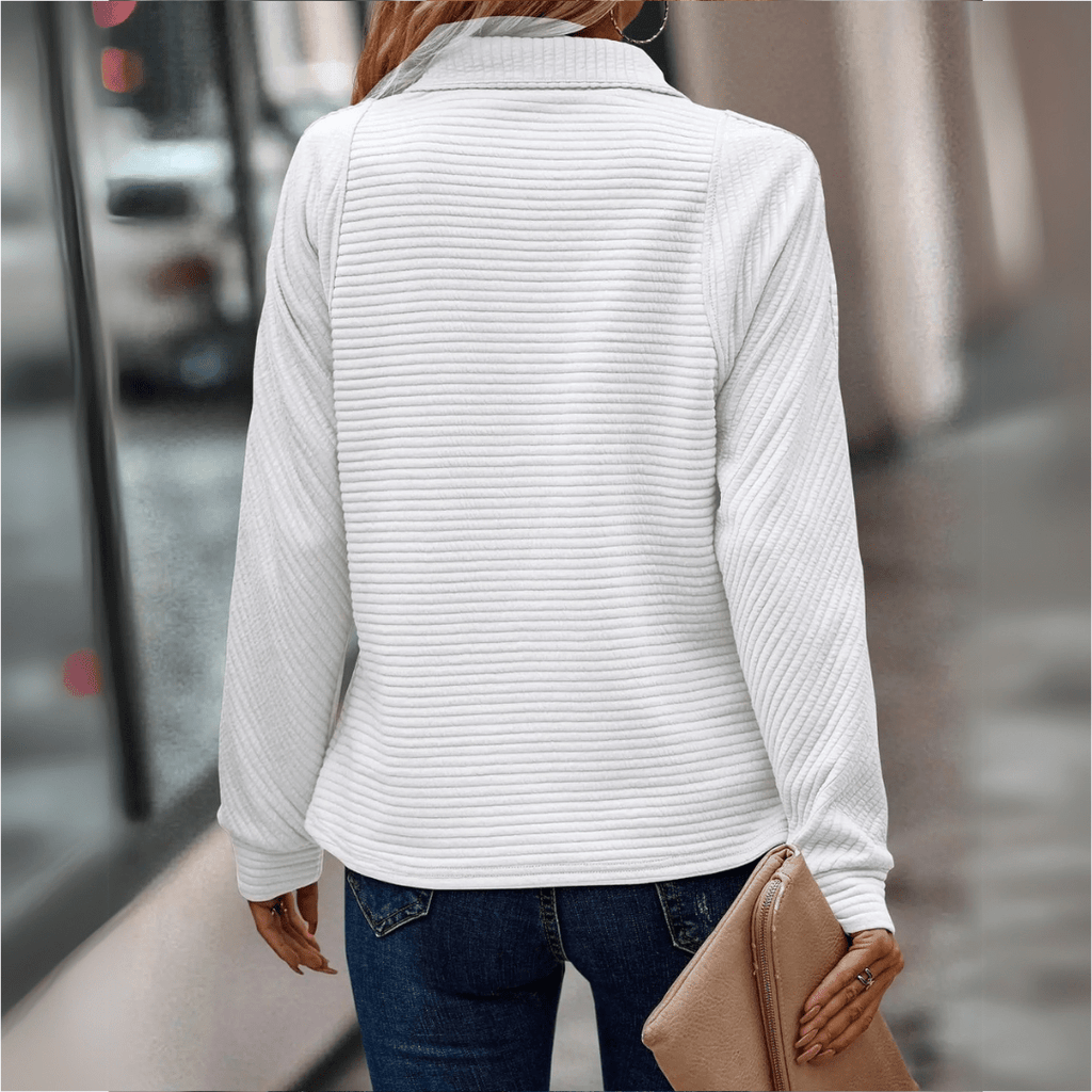 Bryony Women's Sweater with a Stand Collar with a Half Zip, photo 7