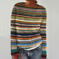 Calla Women's Sweater with Stripes, photo 1