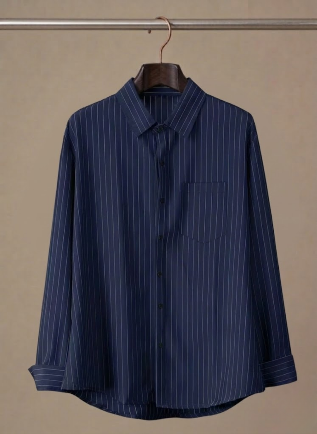 Calvin Men's Striped Dress Shirt with Long Sleeves, photo 7