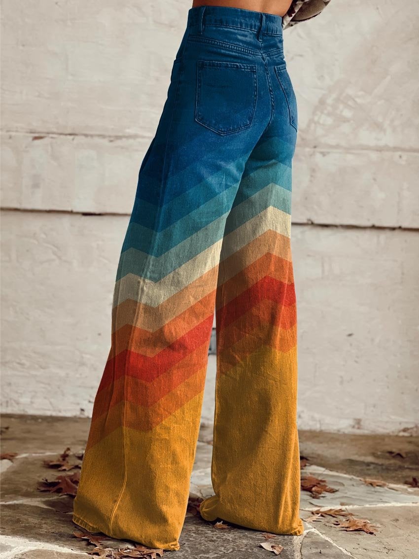Camilla Women's Trousers in Polyester with Wide Legs, photo 1