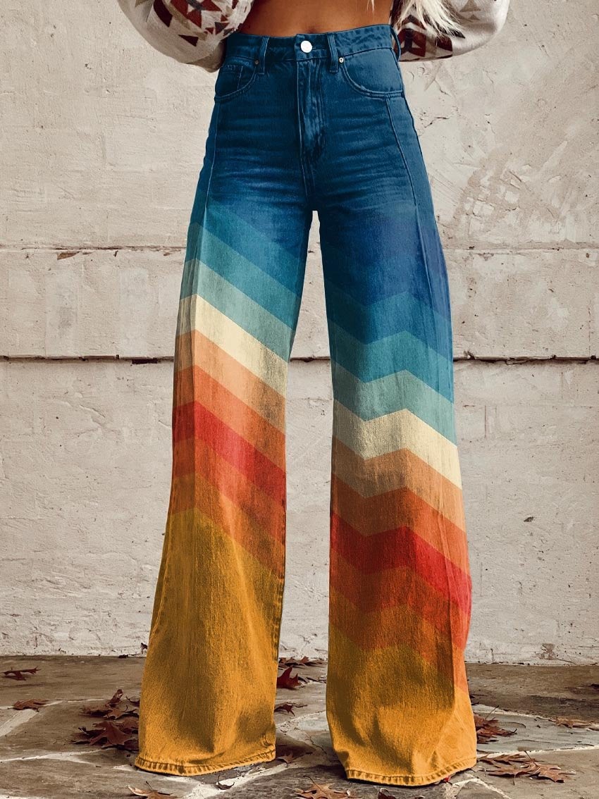 Camilla Women's Trousers in Polyester with Wide Legs, photo 2