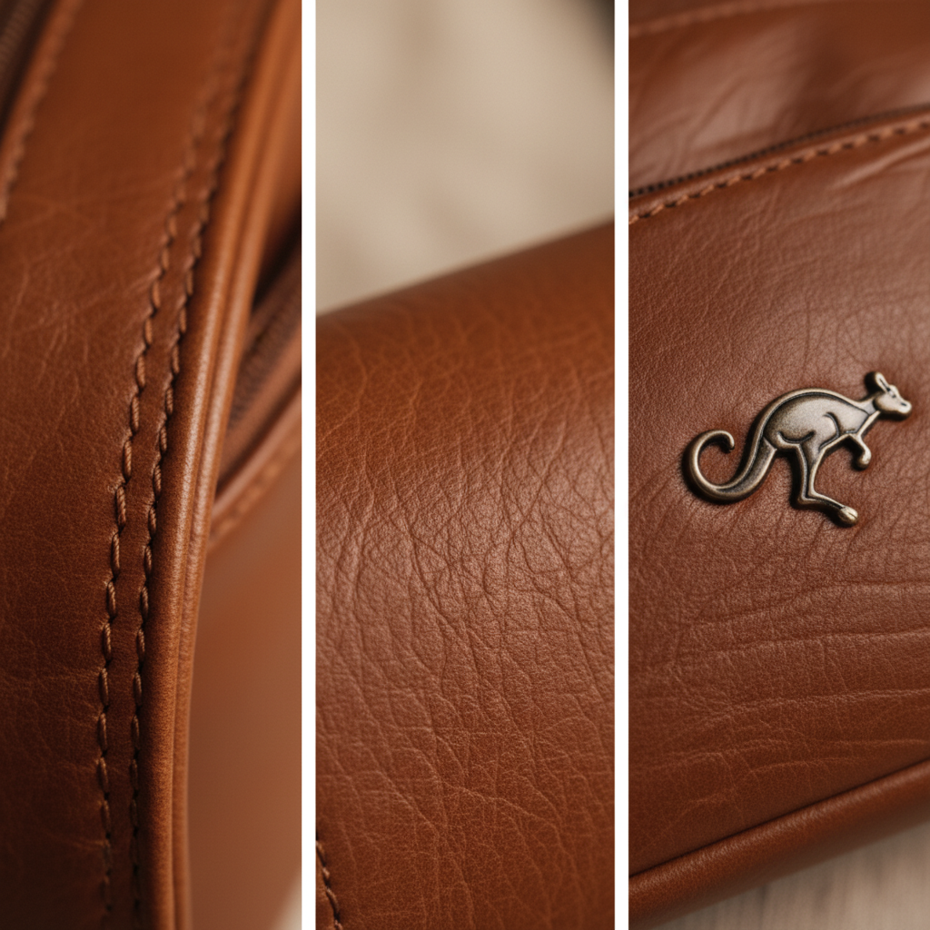 Camille Small Structured Leather Bag, photo 7