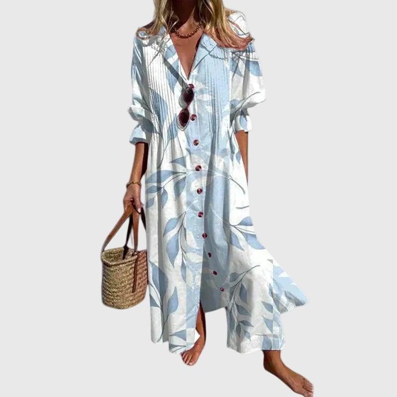 Clementine Women's Dress in Maxi Length in Multi, photo 5