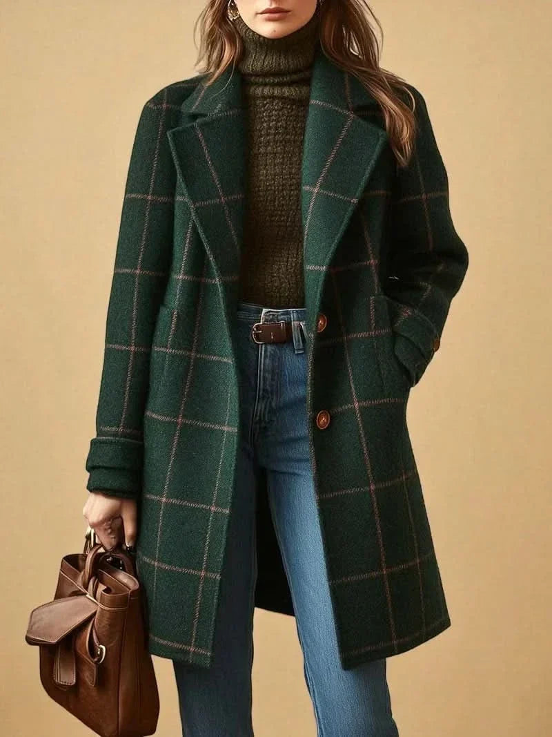 Coralie | Check Coat photo 5