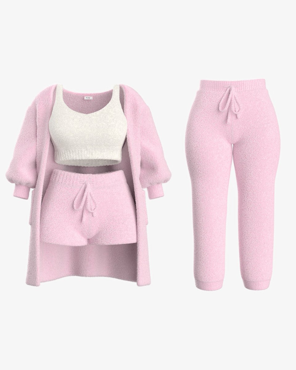Cynthia Women's Co-ord Set in Knit with a Drawstring, photo 4
