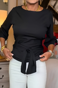 Dara | Tie Waist Top