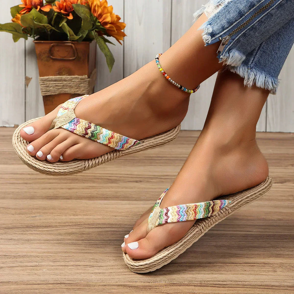 Diana Women's Sandals with a Flat Sole, photo 3