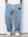 Dorian | Men's Wide Leg Drawstring Trousers