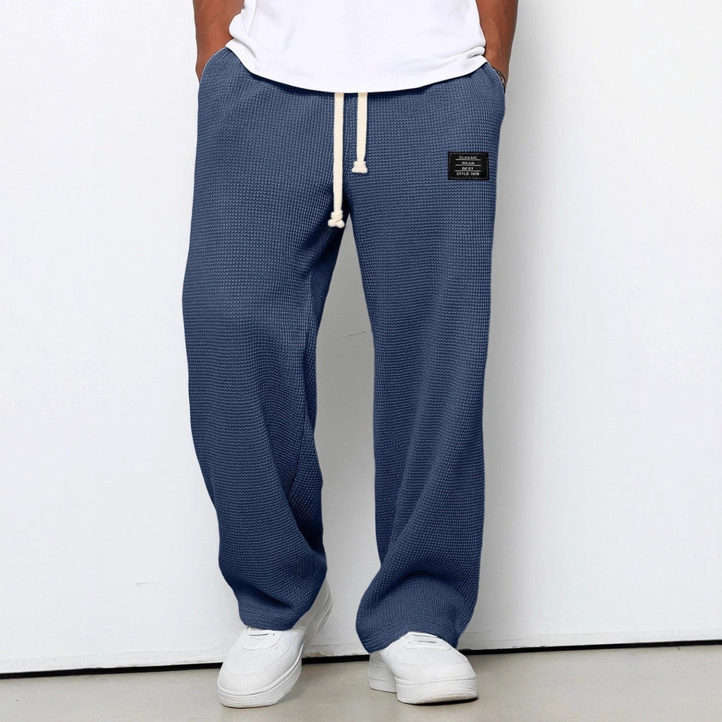 Dorian | Men's Wide Leg Drawstring Trousers photo 6
