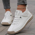 Elaine Women's Trainers with Laces and Adjustable Straps in White, photo 1