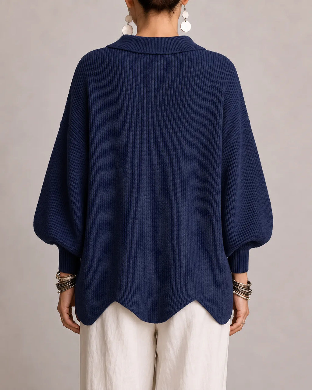 Elsie | Oversized Button Knit Cardigan photo 4