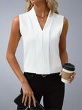 Elspeth Women's Blouse with a V-neck Sleeveless, photo 1