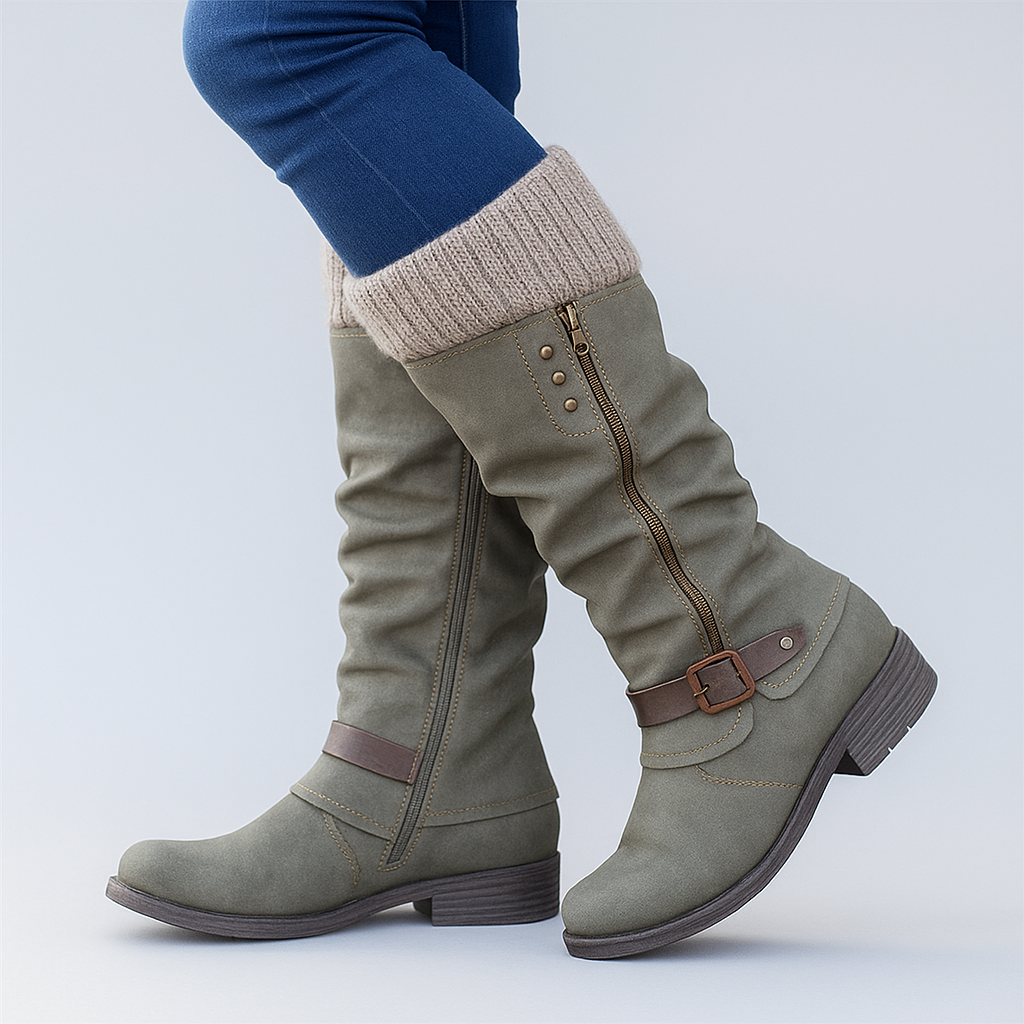 Esther | Buckle Ankle Boots photo 3