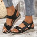 Felicity Women's Sandals with Adjustable Straps in Black, photo 1