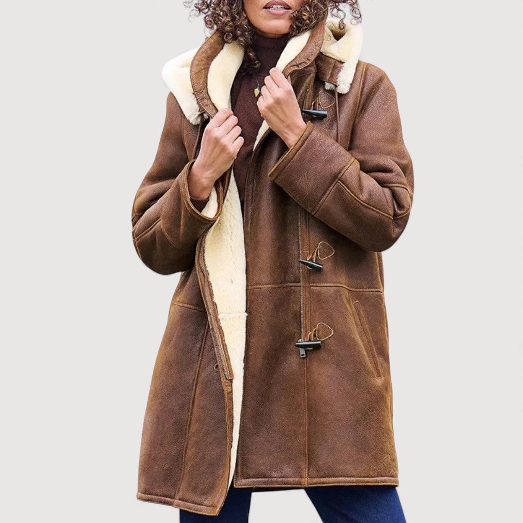 Freya Women's Coat with a Hood, photo 1