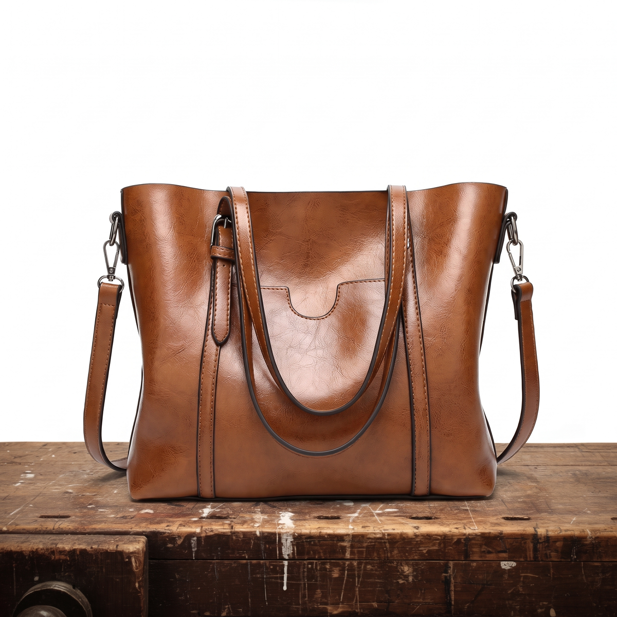 Georgia Leather Shoulder Bag, photo 1