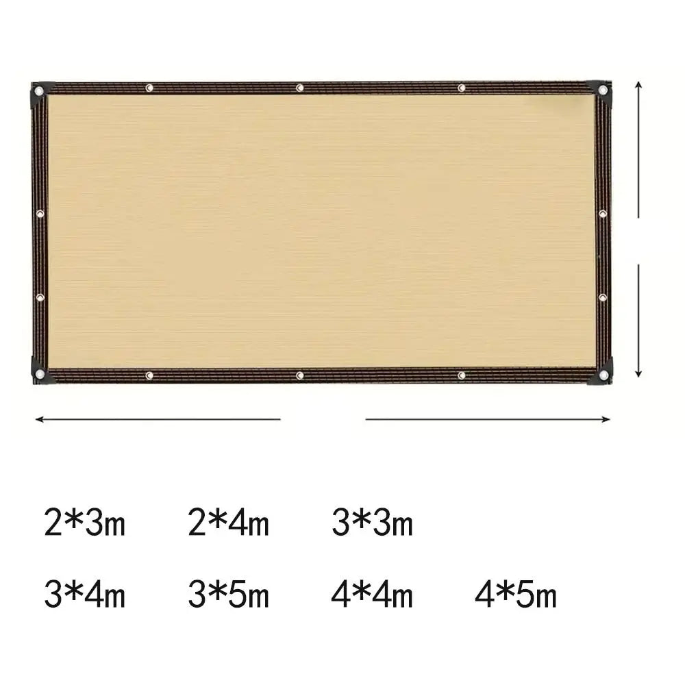 Hugo HDPE Garden Shade Sail with Metal Eyelets, photo 5