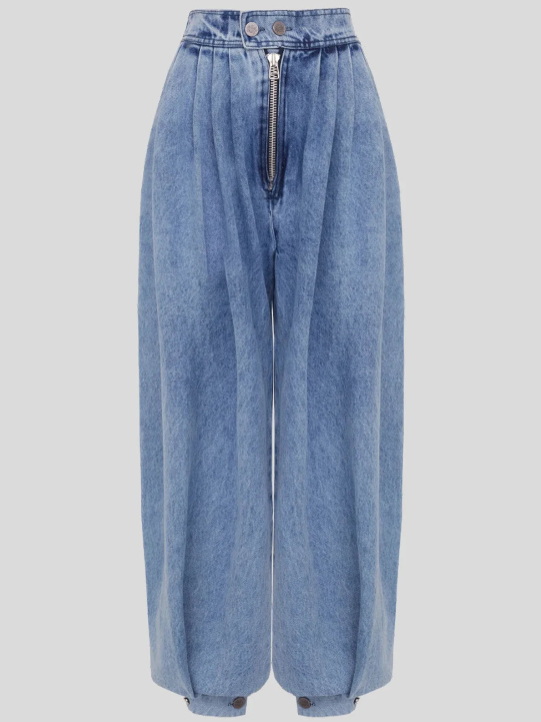 Isla Women's Jeans in Denim with a High Waist, photo 4