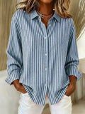 Jacqueline | Striped Button Down Shirt