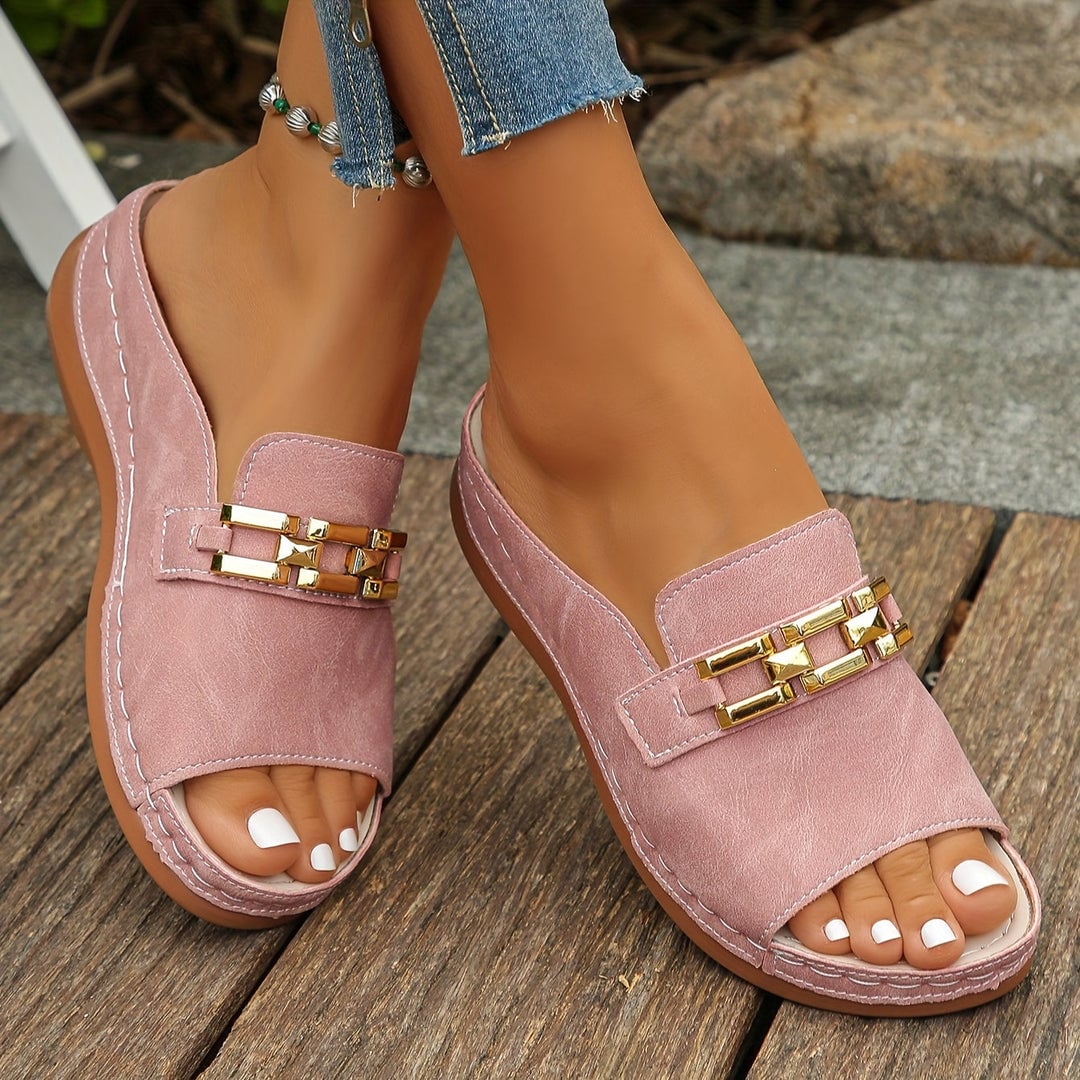 Jeanette Women's Sandals in Pink, photo 1