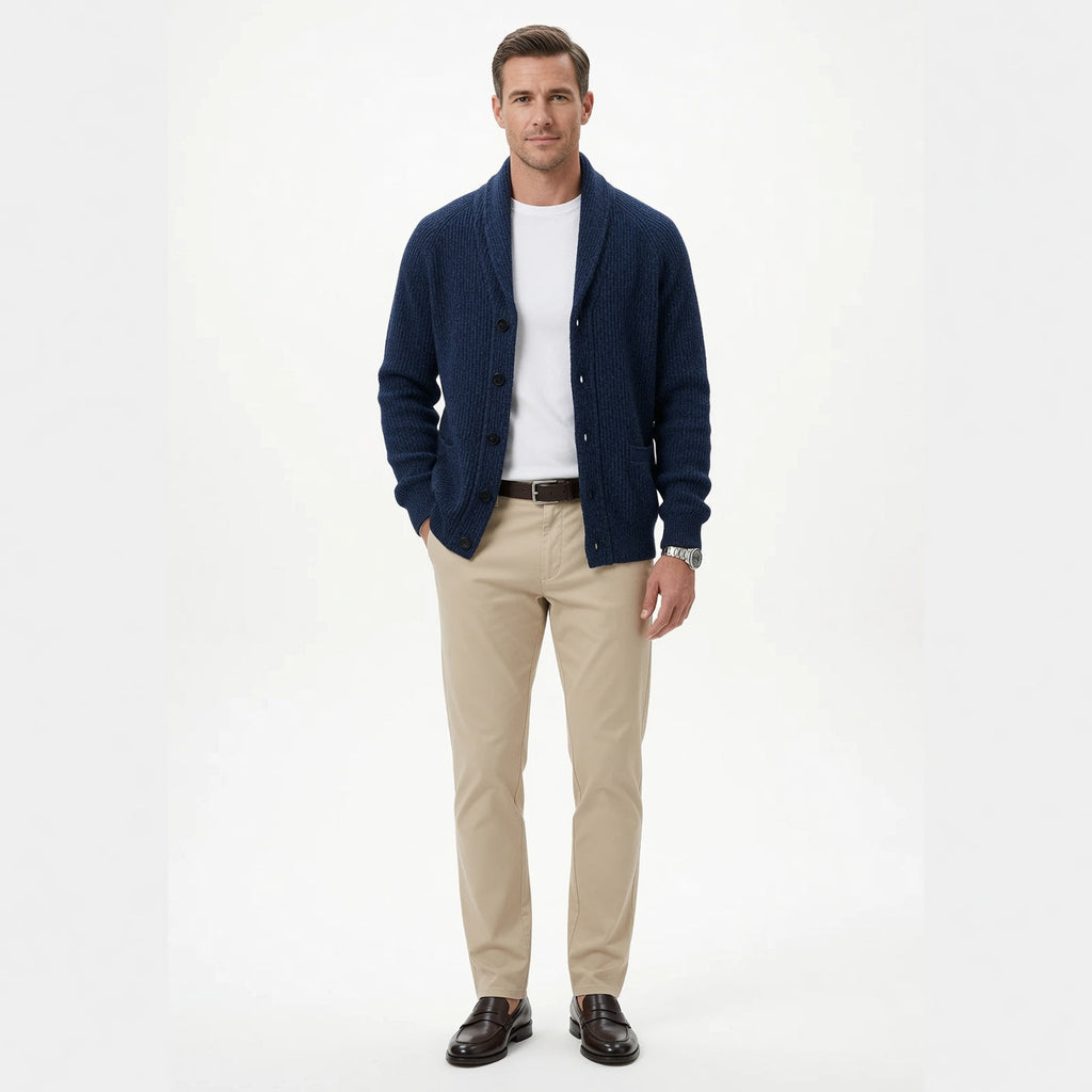 Jerald | Lapel Collar Cardigan photo 11