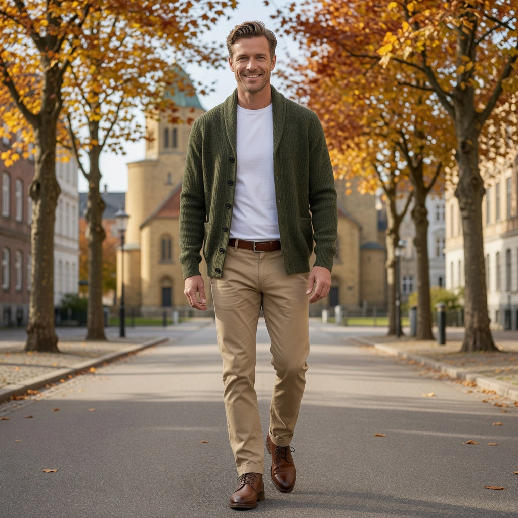 Jerald | Lapel Collar Cardigan photo 8