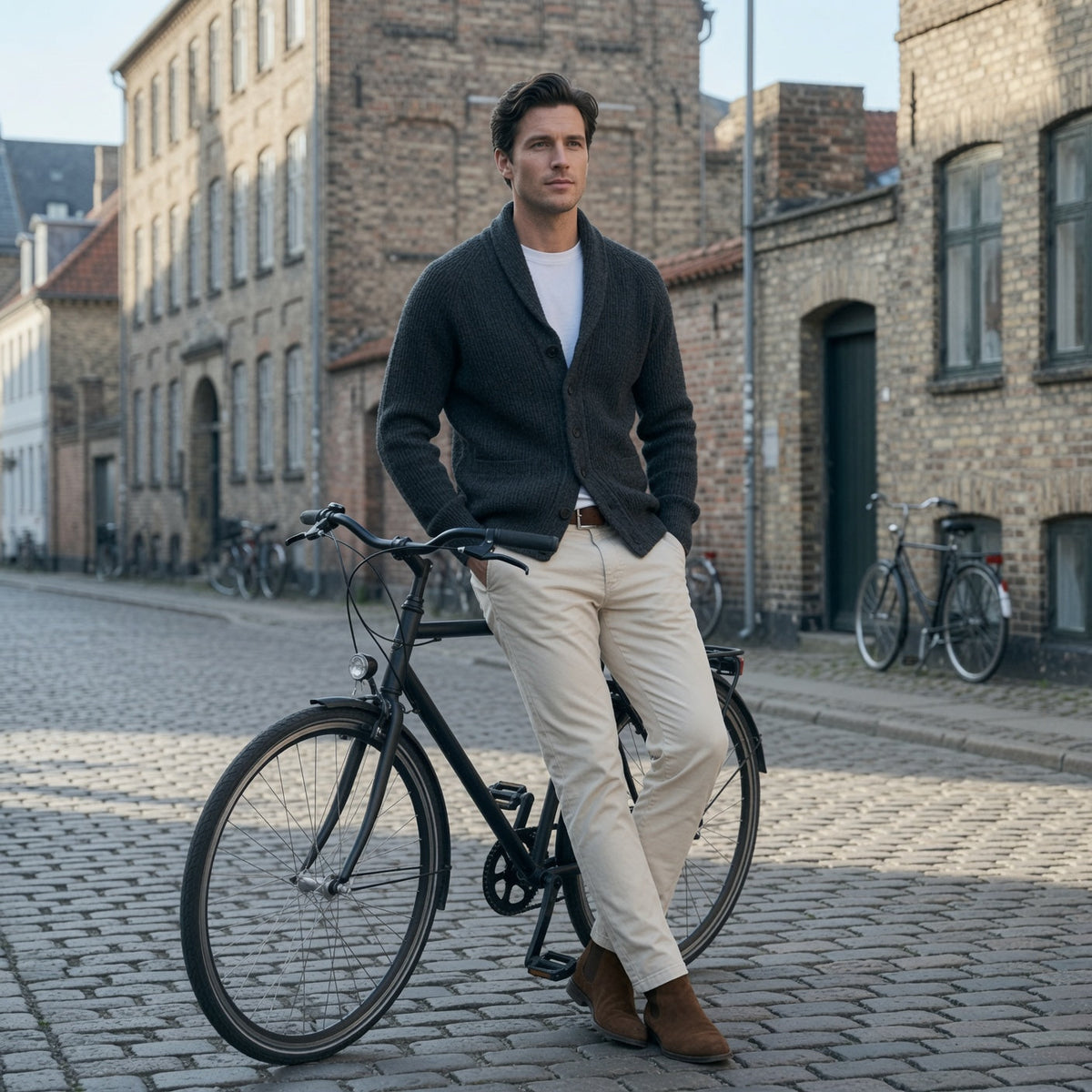 Jerald | Lapel Collar Cardigan photo 9