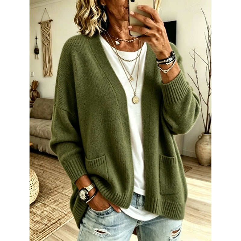 Juliet | Relaxed Open Front Cardigan photo 3