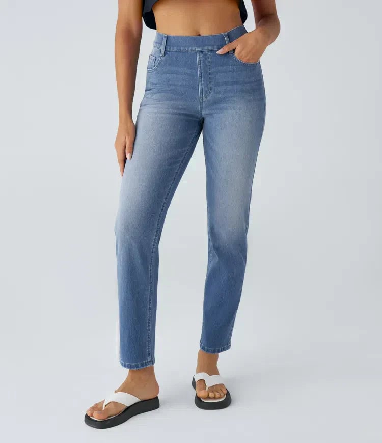Katie Women's Trousers with Straight Legs and Pockets, photo 2