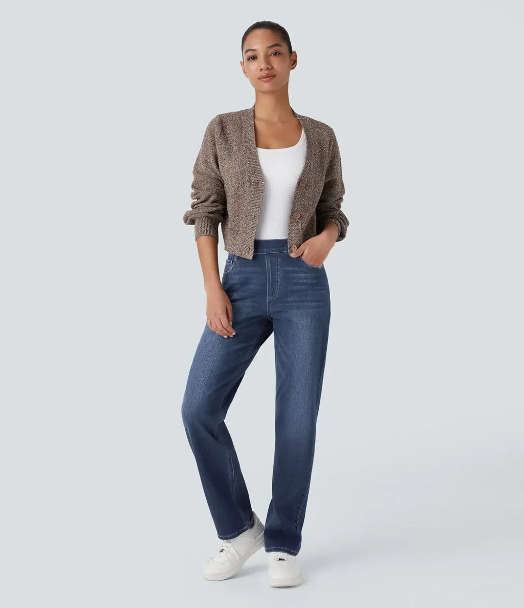 Katie Women's Trousers with Straight Legs and Pockets, photo 6
