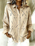 Kaylene | Artistic Print Blouse