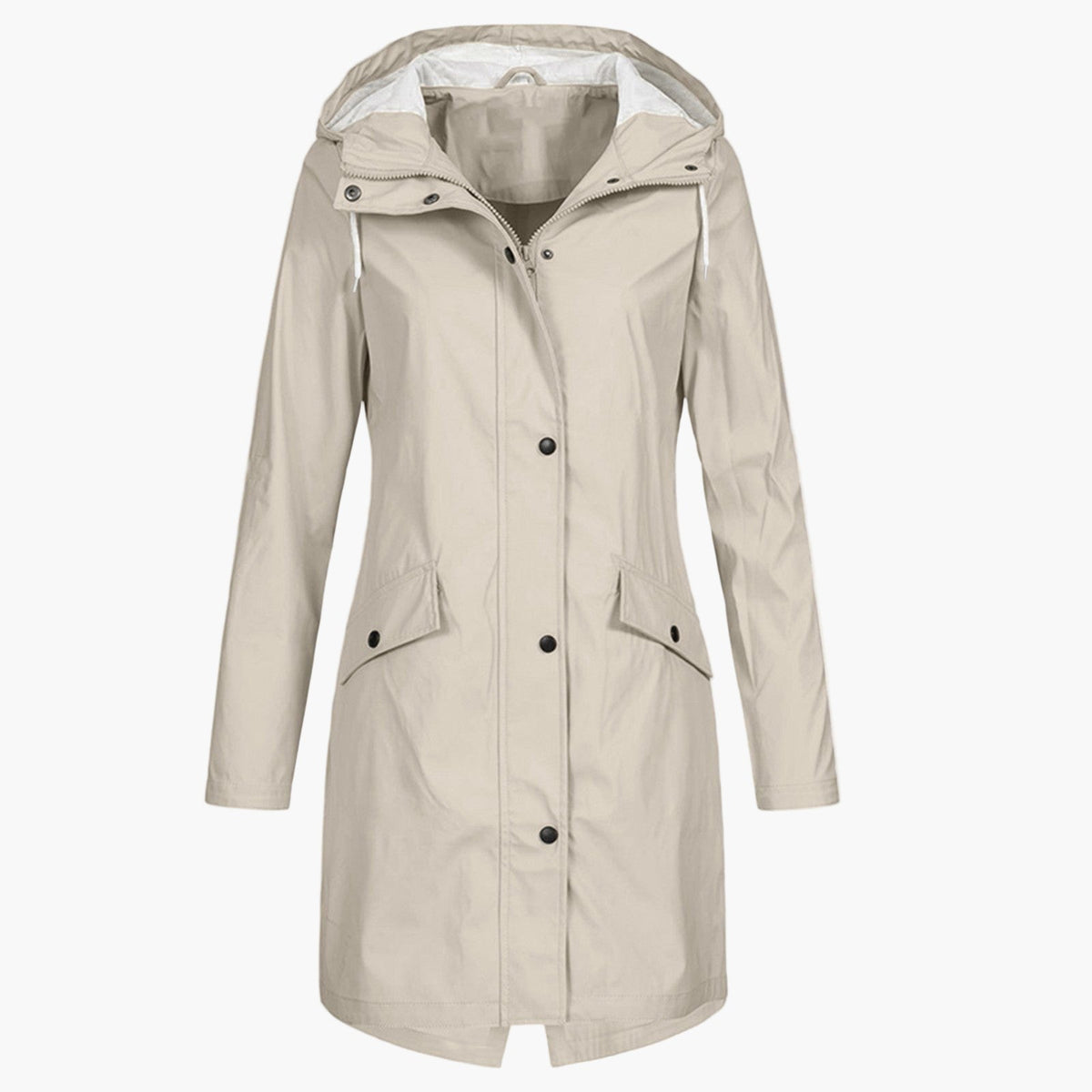 Lavinia | Women's Long Hooded Coat photo 2
