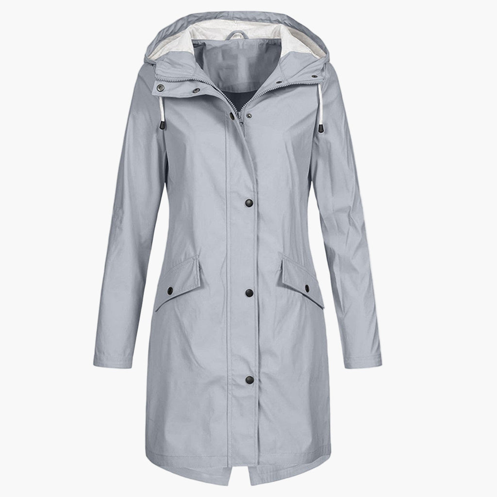 Lavinia | Women's Long Hooded Coat photo 3