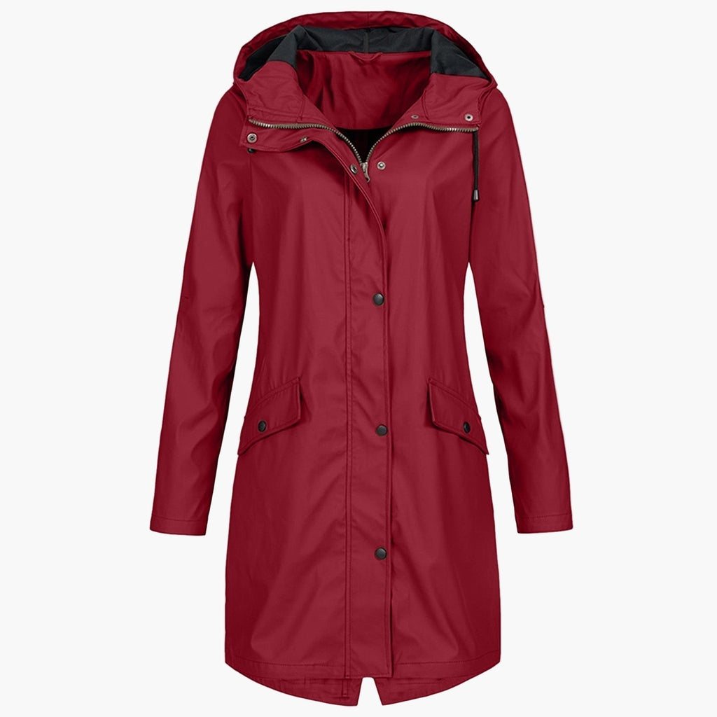 Lavinia | Women's Long Hooded Coat photo 4