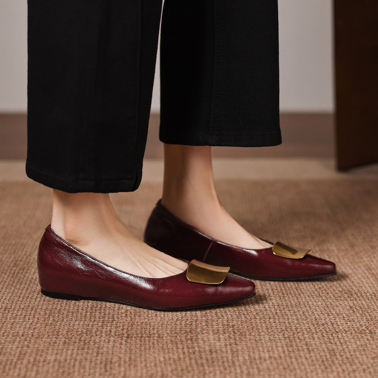 Lorea | Women's Leather Ballet Flats photo 10