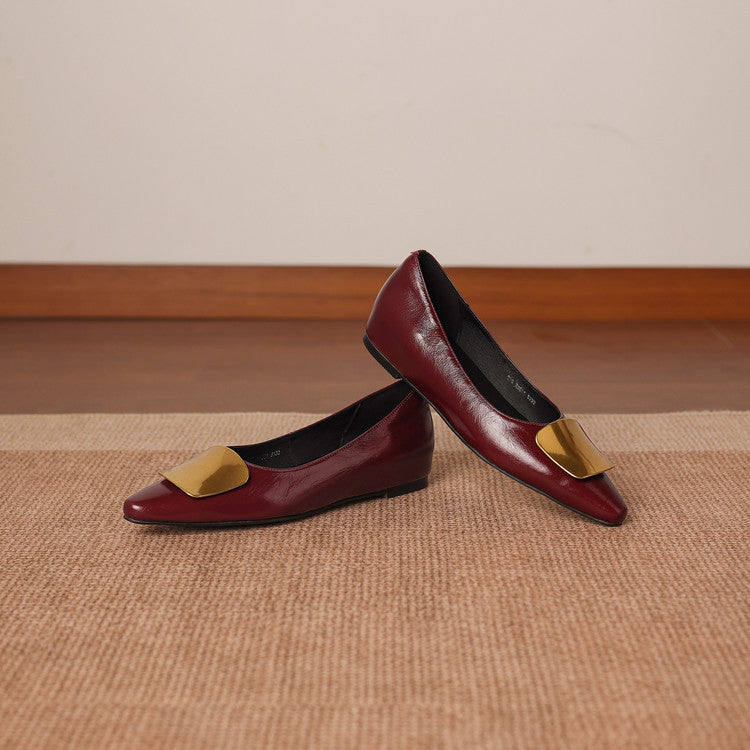 Lorea | Women's Leather Ballet Flats photo 12