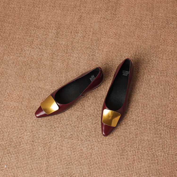 Lorea | Women's Leather Ballet Flats photo 13