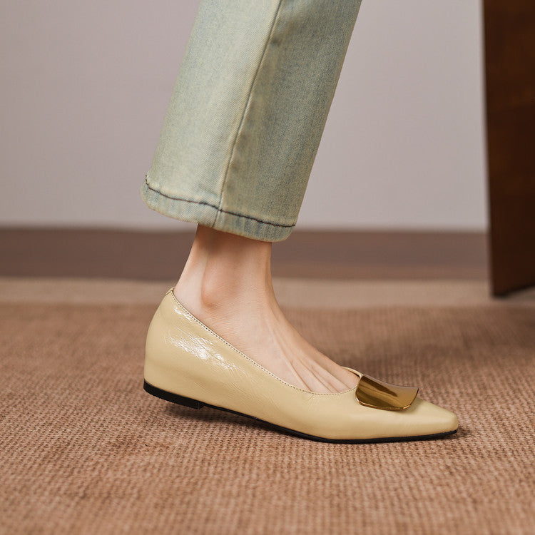 Lorea | Women's Leather Ballet Flats photo 16