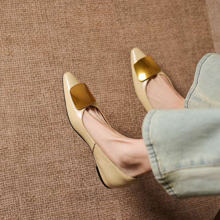 Lorea | Women's Leather Ballet Flats photo 17