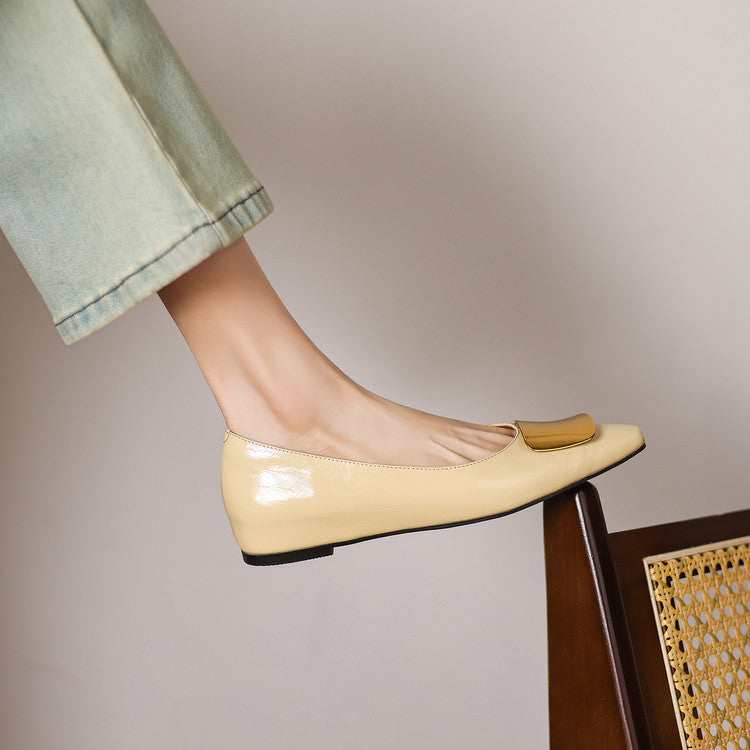Lorea | Women's Leather Ballet Flats photo 20
