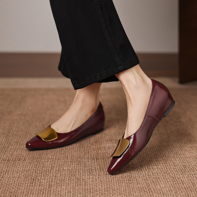 Lorea | Women's Leather Ballet Flats photo 7